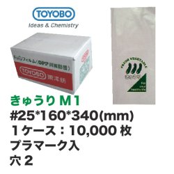 画像1: FG防曇袋　オリジナル印刷袋★きゅうり(160*340) M-1